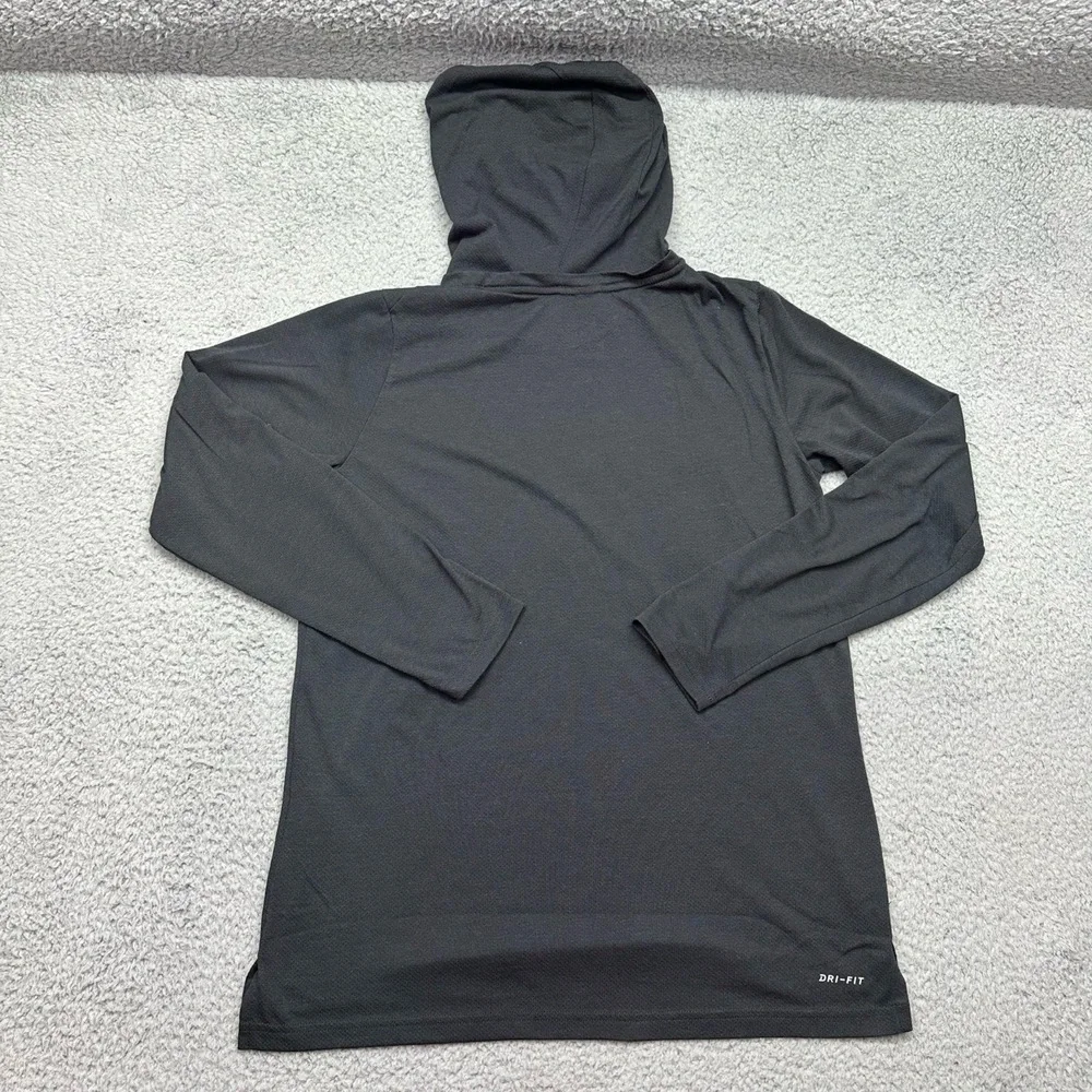 Nike CN5984-010 Youth XL Dri-Fit Breathe Kids' Hoodie L/S Graphic Pullover Shirt